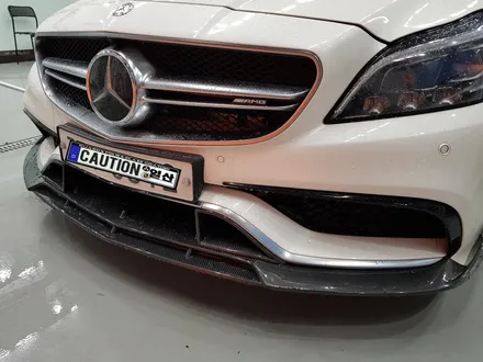 일산 고양 파주 벤츠 PPF전문점[코션코리아 일산점]벤츠CLS 63AMG 카본이즘 프론트립 리펠가드PPF 시공후기~! / 고양시 덕양구 신원동