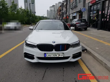 일산 고양 파주 BMW 루프스킨전문점[코션코리아 일산점]BMW G30 520D 탑폴리에 루프스킨 + M퍼포먼스 사이드데칼 시공후기 / 고양시 덕양구 신원동