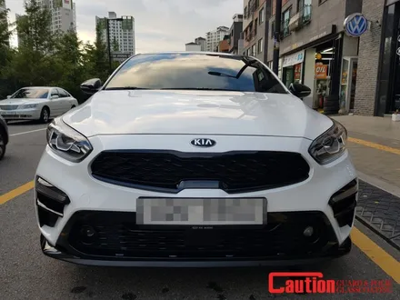 일산 은평 마포 k3루프스킨 전문점[코션일산점]올뉴k3 탑폴리에 루프스킨 + 전면그릴 유광블랙랩핑 시공후기 / 고양시 덕양구 신원동