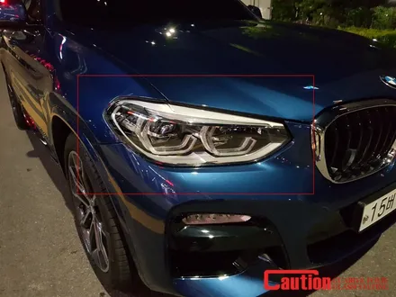 일산 고양 파주 BMW PPF전문점[코션코리아 일산점]풀체인지 BMW X3 본넷PPF + 헤드라이트PPF 초저항변 PPF 시공후기 / 고양시 덕양구 신원동