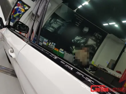 일산 고양 파주 BMW 랩핑전문점[코션일산점]BMW G30 5시리즈 윈도우크롬몰딩 탑폴리에 랩핑 시공후기 / 고양시 덕양구 신원동