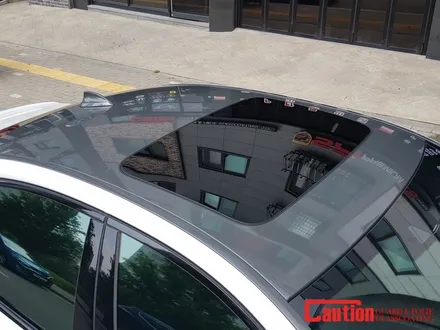 일산 은평 파주 BMW 루프스킨전문점[코션일산점]BMW G30 M550D 탑폴리에 유광그레이 루프스킨 + M퍼포먼스 사이드데칼 / 고양시 덕양구 신원동