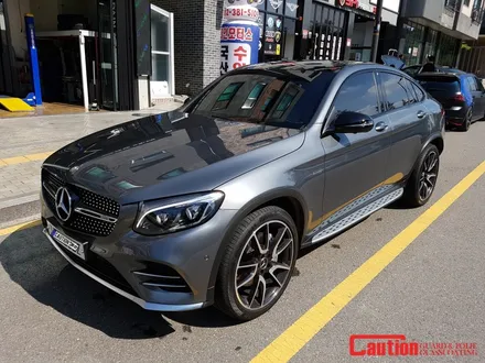 일산 고양 은평 벤츠 루프스킨 전문점 [코션코리아 일산점] 벤츠glc 43 amg 탑폴리에 루프스킨 시공후기~! / 고양시 덕양구 신원동