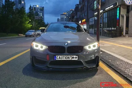 일산 삼송 고양 은평 BMW 랩핑 전문점[코션일산점]BMW M3 락그레이(공구리/시멘트) 랩핑 시공후기~! / 고양시 덕양구 신원동