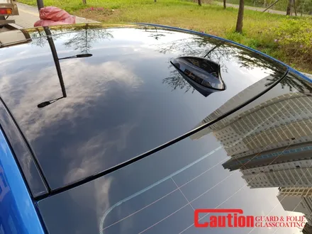 일산 고양 파주 BMW루프스킨 전문점[코션코리아 일산점]BMW F30 330I 에스토릴블루 탑폴리에 루프스킨 + 스플리터랩핑 시공후기 / 고양시 덕양구 신원동