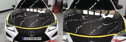 일산 고양 은평 PPF 전문점 [코션코리아 일산점] 렉서스 RC F 본넷 PPF시공후기 / 고양시 덕양구 신원동