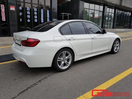 일산 고양 파주 BMW 루프스킨전문점[코션코리아 일산점]BMW 330I 알파인화이트 탑폴리에루프스킨 + 사이드미러 카본랩핑 시공후기 / 고양시 덕양구 신원동