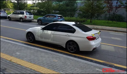 일산 고양 은평 BMW 루프스킨 전문점 [코션코리아 일산점] BMW F30 320D 탑폴리에 루프스킨 시공후기~! / 고양시 덕양구 신원동