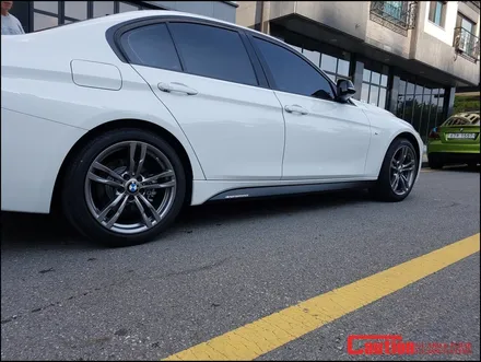 일산 고양 은평 BMW 루프스킨 전문점 [코션코리아 일산점] BMW F30 320D 탑폴리에 루프스킨 시공후기~! / 고양시 덕양구 신원동