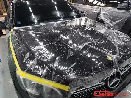 일산 고양 은평 벤츠 PPF전문점 [코션코리아 일산점] 벤츠GLC 43AMG 본넷 앞범퍼 PPF + 생활보호PPF 시공후기~! / 고양시 덕양구 신원동