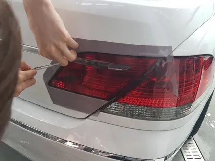 일산 고양 은평 BMW 랩핑전문점[코션코리아 일산점]BMW 7시리즈 라이트/테일램프 칼라필름(스모그필름) 시공후기 / 고양시 덕양구 신원동