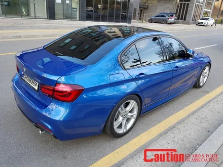 일산 고양 파주 BMW루프스킨 전문점[코션코리아 일산점]BMW F30 330I 에스토릴블루 탑폴리에 루프스킨 + 스플리터랩핑 시공후기 / 고양시 덕양구 신원동