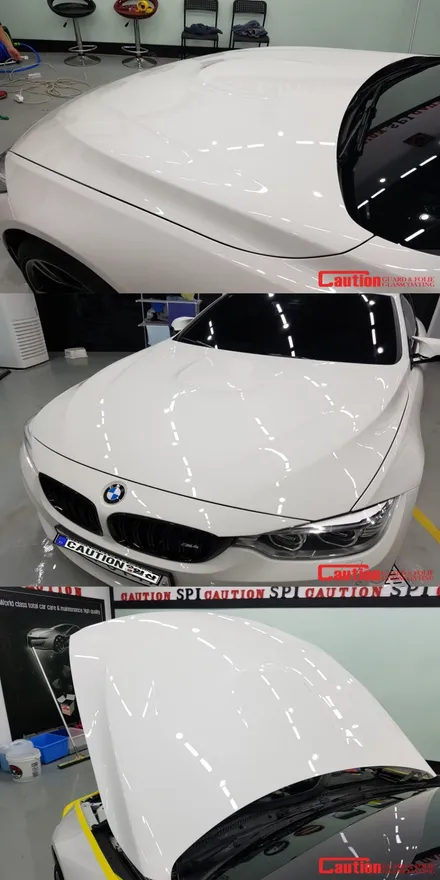 일산 고양 은평 BMW PPF전문점 [코션코리아 일산점] BMW M4 본넷 ,앞범퍼,휀더 PPF 시공후기 / 고양시 덕양구 신원동