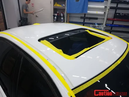 은평 고양 일산 BMW 루프스킨 전문점 [코션코리아 일산점] BMW F30 320D 탑폴리에 루프스킨 시공후기~! / 고양시 덕양구 신원동