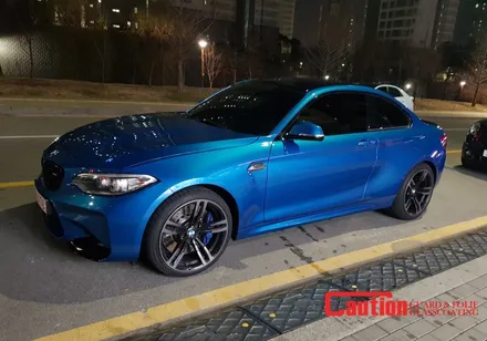일산 고양 파주 BMW PPF전문점[코션코리아 일산점]BMW M2 본넷PPF + 앞범퍼PPF + 포인트랩핑 시공후기 / 고양시 덕양구 신원동