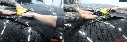 일산 고양 덕양 루프스킨 전문점 [코션코리아 일산점] 재규어XE KPMF 탑폴리에 루프스킨 시공후기 / 고양시 덕양구 신원동