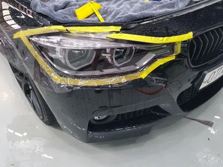 일산 고양 은평 라이트/테일램프 칼라필름전문점[코션코리아 일산점]BMW3(f30) 헤드라이트/테일램프 스모그필름 시공후기 / 고양시 덕양구 신원동