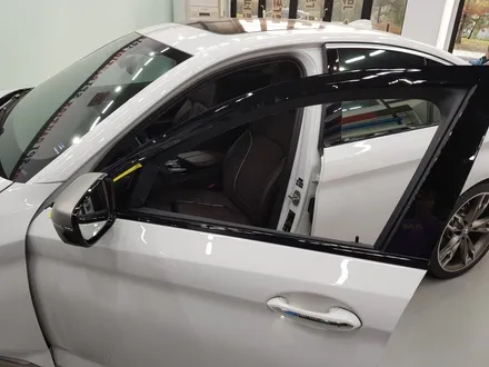 일산 고양 파주 BMW 랩핑전문점[코션일산점]BMW G30 5시리즈 윈도우크롬몰딩 탑폴리에 랩핑 시공후기 / 고양시 덕양구 신원동
