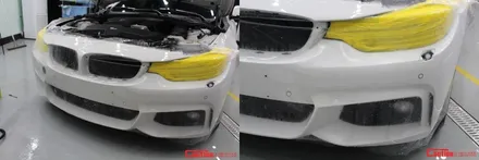 일산 덕양 은평 BMW PPF전문점 [코션코리아 일산점] BMW435i 본넷,앞범퍼,휀더 PPF시공후기 / 고양시 덕양구 신원동