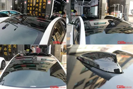 일산 은평 마포 BMW 랩핑 전문점 [코션코리아 일산점] BMW520d 탑폴리에 루프스킨시공 & 사이드 데칼 시공완료! / 고양시 덕양구 신원동