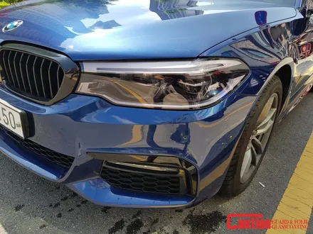 일산 고양 파주 라이트/테일램프 칼라필름전문점[코션코리아 일산점]BMW G30 520D 라이트 칼라필름(스모그필름) 시공후기 / 고양시 덕양구 신원동