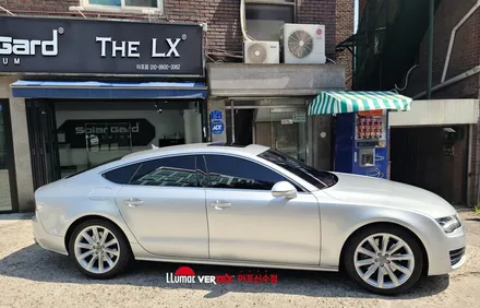 [마포썬팅]루마 버텍스 마포신수점 아우디 A7 버텍스 시공 / 서울 마포구 용강동