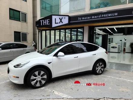 루마 시공후기 [마포썬팅]루마버텍스 마포신수점 테슬라 모델Y 루마버텍스 시공 / 서울 마포구 용강동