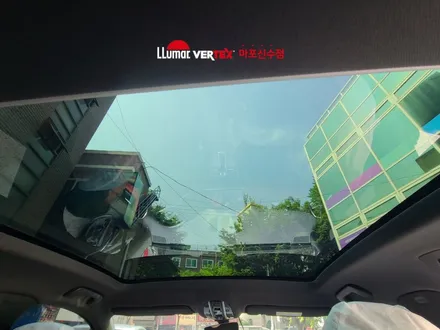 [마포썬팅]루마버텍스 마포신수점 포르쉐 카이엔쿠페 루마버텍스  시공 / 서울 마포구 용강동