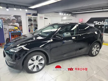 [마포썬팅]루마버텍스 마포신수점 테슬라 모델Y 루마버텍스  시공 / 서울 마포구 용강동