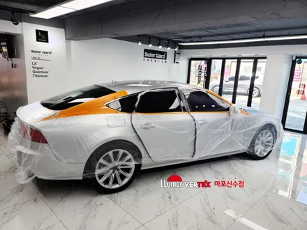 [마포썬팅]루마 버텍스 마포신수점 아우디 A7 버텍스 시공 / 서울 마포구 용강동