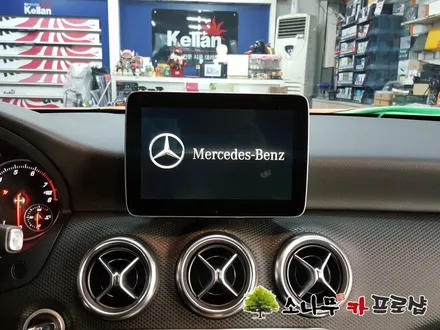 벤츠 A클래스 아틀란 네비 장착 / 인천, 부평, 부천