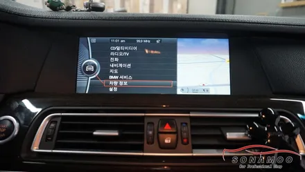 BMW 7시리즈 F02 애플&안드로이드오토  카플레이 장착 / 인천, 부평, 부천