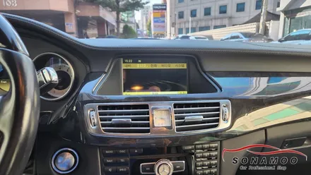 벤츠cls w218 애플카플레이 와 안드로이드오토 사용가능한 카플레이 장착 / 인천, 부평, 부천
