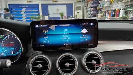 벤츠 w253 glc300쿠페 차량 주위를 살펴볼수있는 3d어라운드뷰 장착 / 인천, 부평, 부천