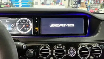 벤츠w222 63amg 애플카플레이 안드로이드 오토 송풍구 엠비언트 장착으로 업그레이드 하기 / 인천, 부평, 부천