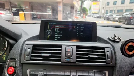 인천 bmw 118d f20 순정 모니터 이용 카플레이 안드로이드  후방카메라 장착 / 인천, 부평, 부천