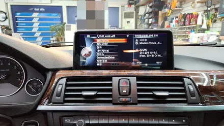 인천 bmw f30 무선 애플 카플레이 안드로이드 오토 모듈 장착 작업 / 인천, 부평, 부천
