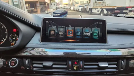 BMW X6 F16 애플 무선 카플레이 안드로이드 오토 장착 / 인천, 부평, 부천