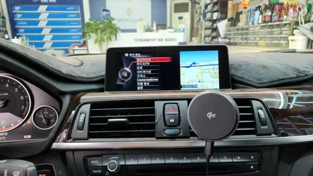 인천 BMW F30 순정 모니터 교체 애플 카플레이 안드로이드 오토  모니터 장착 / 인천, 부평, 부천