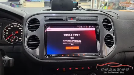 인천 폭스바겐 티구안 안드로이드 올인원 장착 / 인천, 부평, 부천