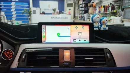 bmw f30 애플카플레이 안드로이드 오토 사용을 위한 모듈 장착 / 인천, 부평, 부천