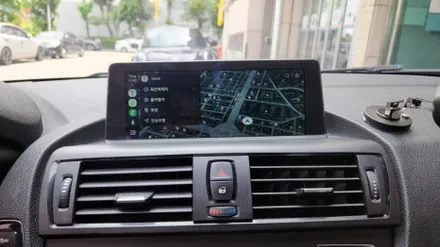 인천 bmw 118d f20 순정 모니터 이용 카플레이 안드로이드  후방카메라 장착 / 인천, 부평, 부천