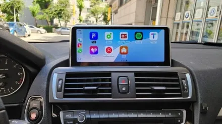 BMW 118D F20 순정 모니터 탈거 카플레이 안드로이드 오토 후방카메라 장착 / 인천, 부평, 부천