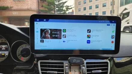 인천 벤츠 e 클래스 w212 순정 모니터 탈거  안드로이드 올인원 장착 / 인천, 부평, 부천
