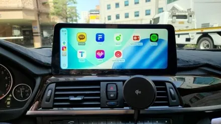 인천 BMW F30 순정 모니터 교체 애플 카플레이 안드로이드 오토  모니터 장착 / 인천, 부평, 부천