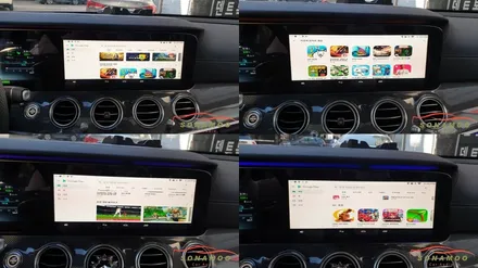 벤츠 w213 클래스 안드로이드 셋탑 M2C-200A 장착 / 인천, 부평, 부천