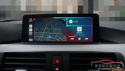 인천 BMW F30 3시리즈 애플 안드로이드 카플레이 장착 / 인천, 부평, 부천