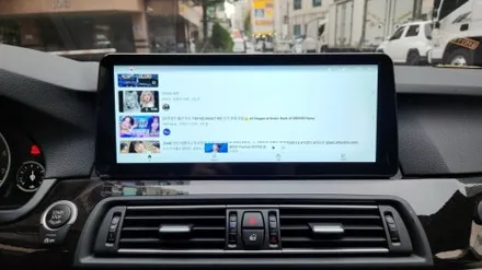 BMW F10 카인원 안드이드 올인원 장착으로 유튜브 티맵 넷플릭스 사용하기 / 인천, 부평, 부천