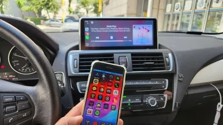 BMW 118D F20 순정 모니터 탈거 카플레이 안드로이드 오토 후방카메라 장착 / 인천, 부평, 부천