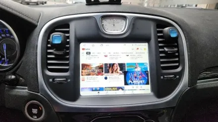 인천 크라이슬러 300c 순정 모니터 고장 안드로이드 올인원 장착 / 인천, 부평, 부천